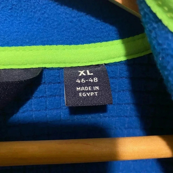 LANDs END Fleece jacket Size XL lightweight - Picture 4 of 6